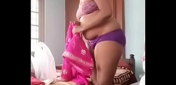  Swathi naidu latest videos while shooting dress change part -8